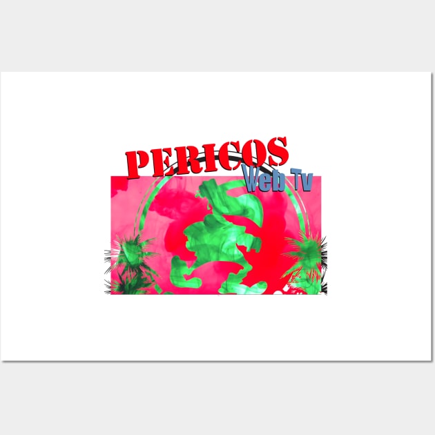 Pericos Web Tv Wall Art by Cooltomica